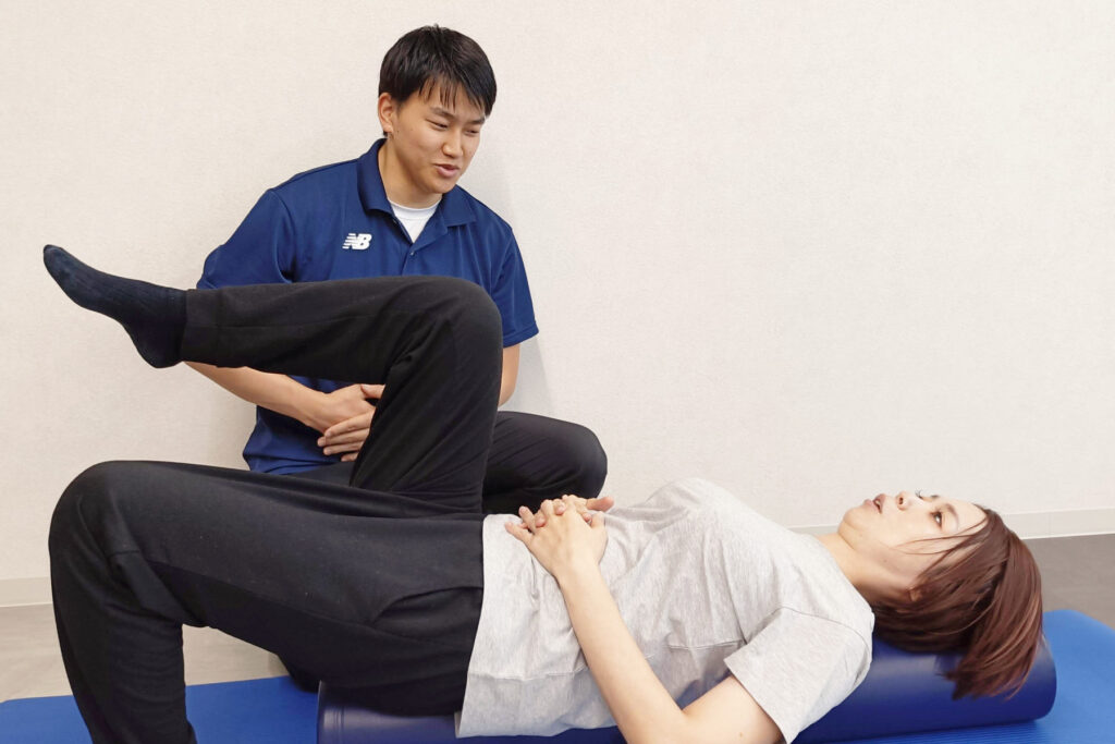 トレーニング指導の様子